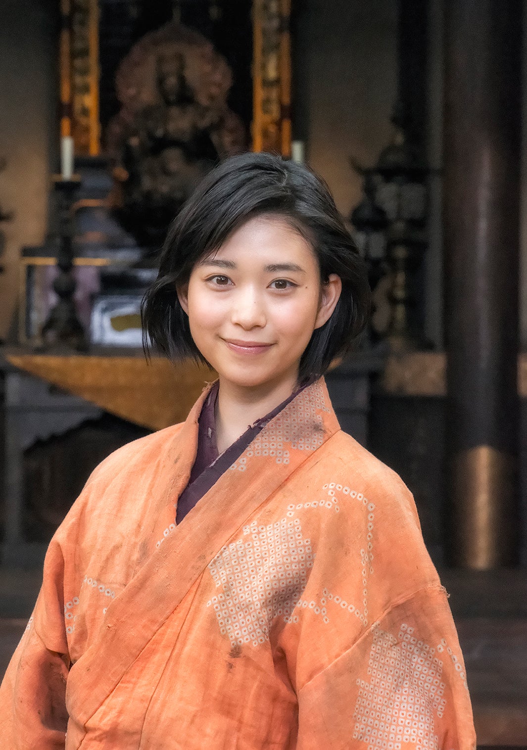 森川葵、戦国ヒロイン役で「不思議な色気」と絶賛　主演・野村萬斎の坊主姿も解禁