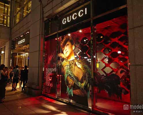 安室奈美恵×GUCCIコラボお披露目で長蛇の列 スペシャル映像も初公開