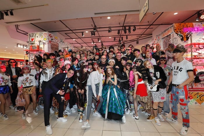 ショーを終えた様子(提供写真)