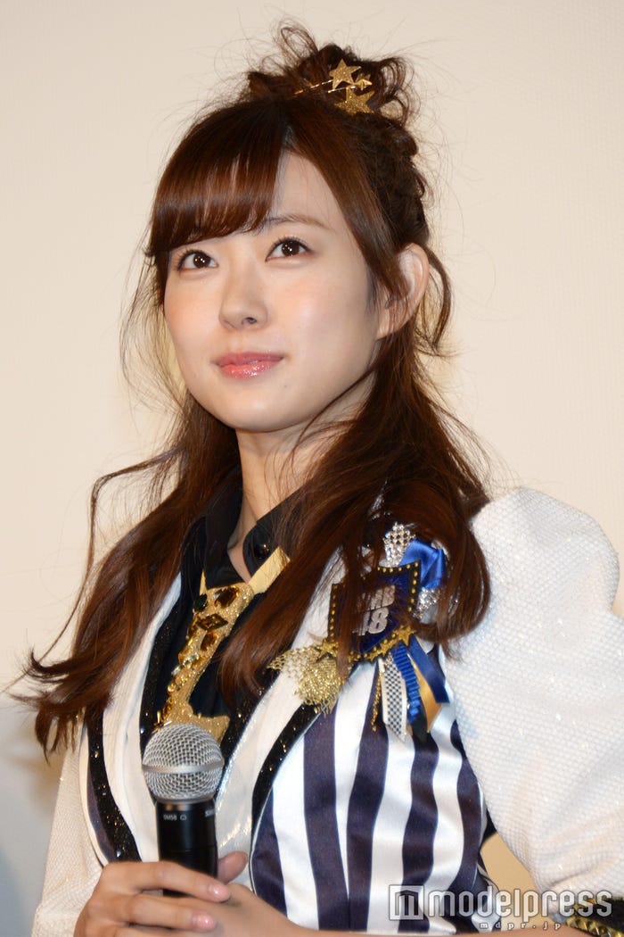 「第8回AKB48選抜総選挙」不出馬を表明したNMB48渡辺美優紀（C）モデルプレス