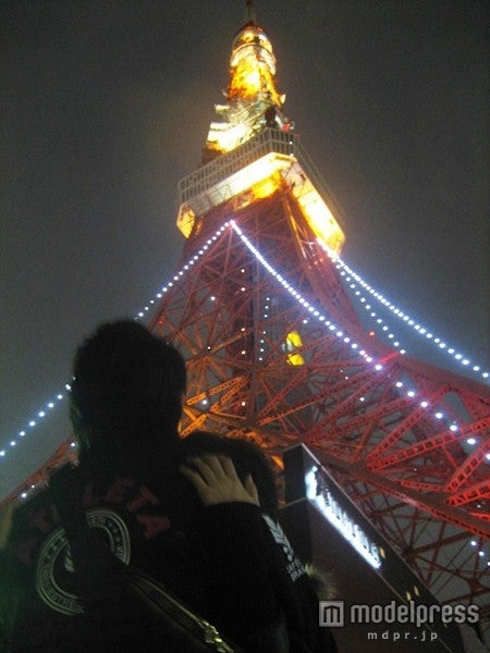 東京タワー クリスマス・ライトダウンストーリー／画像提供：東京タワー