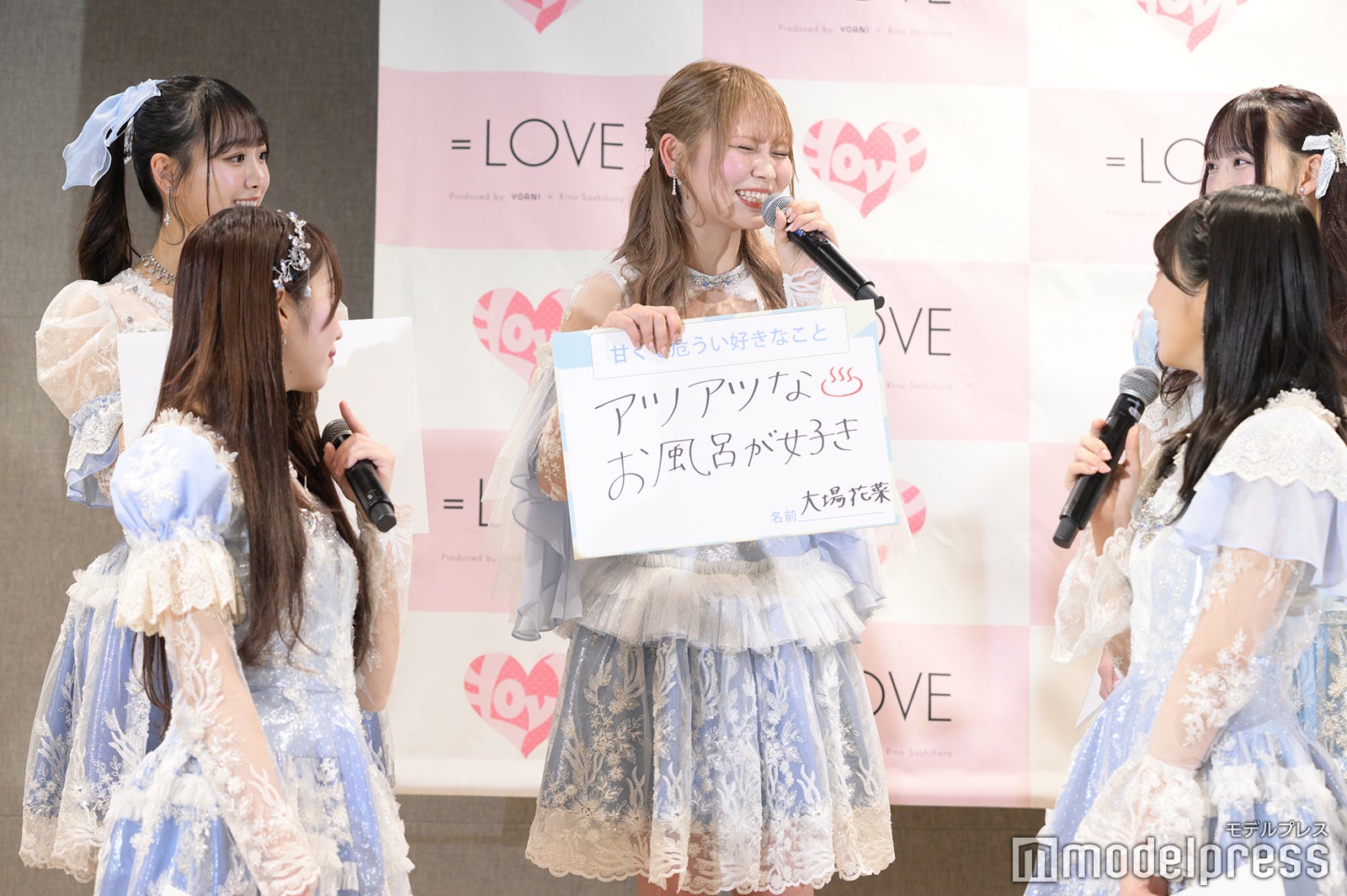 大場花菜が好きなことをアピール②（C）モデルプレス