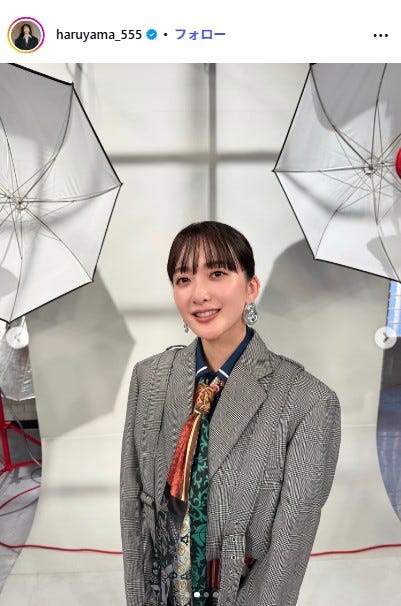 長屋晴子Instagramより