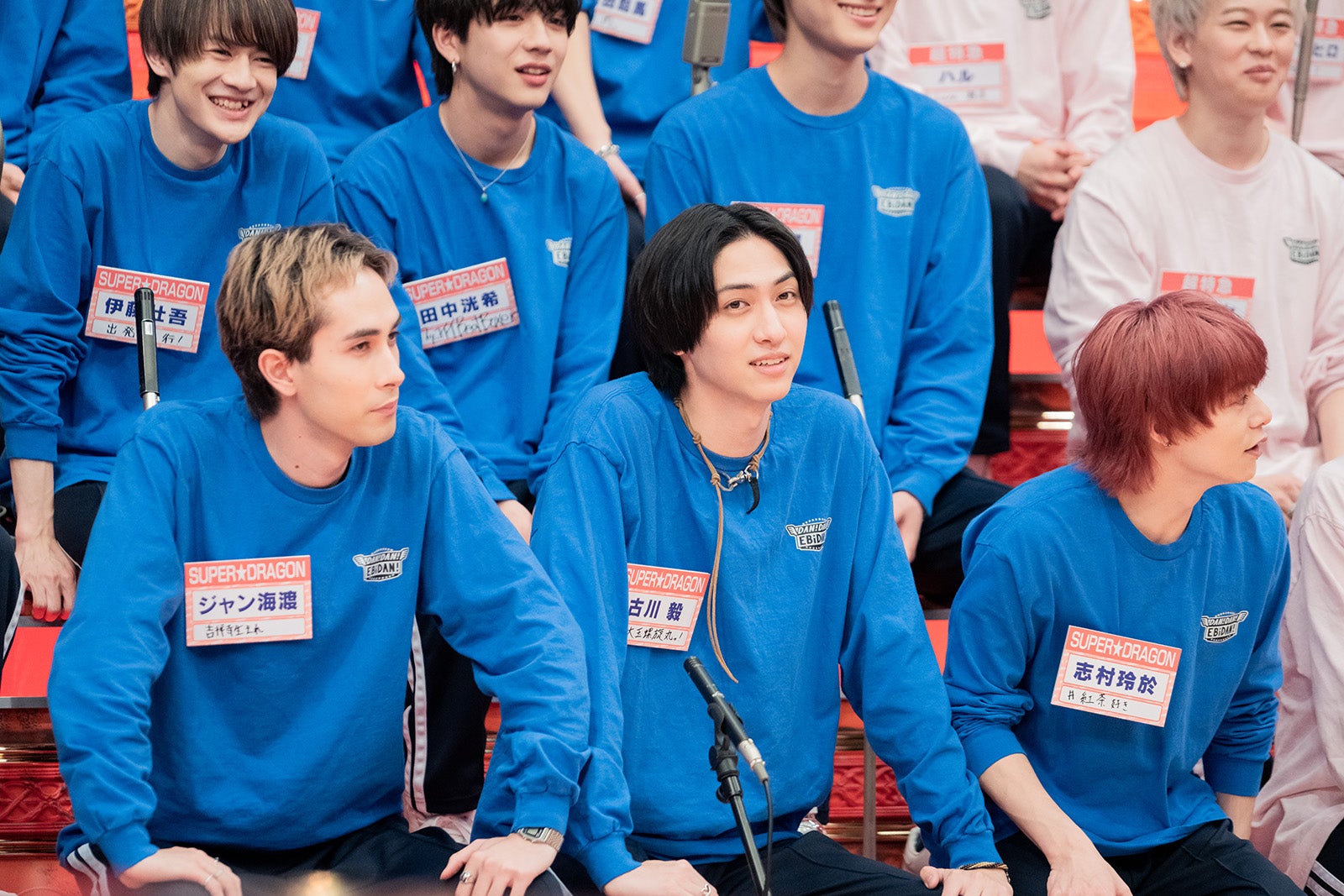 「DAN！ DAN！ EBiDAN！」シーズン2初回収録の様子（C）「DAN！ DAN！ EBiDAN！」製作委員会