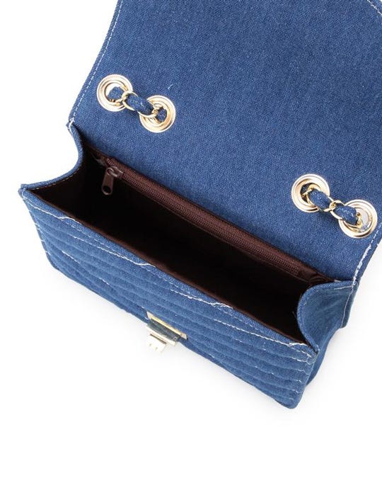 キルティングデニムミニバック「JugeETTA」¥9,936(税込)