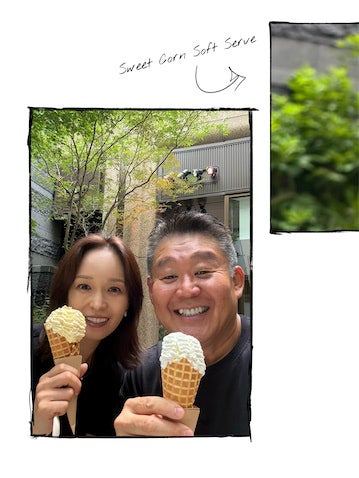 元横綱・花田虎上の妻、夫とラブラブ2ショット公開「絵になりますね～」「お似合い」