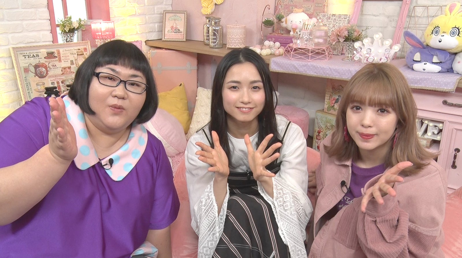 安藤なつ、木下晴香、藤田ニコル（提供写真）