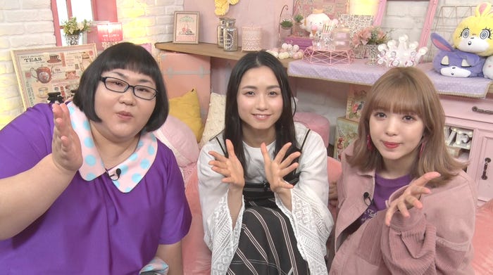 安藤なつ、木下晴香、藤田ニコル(提供写真)