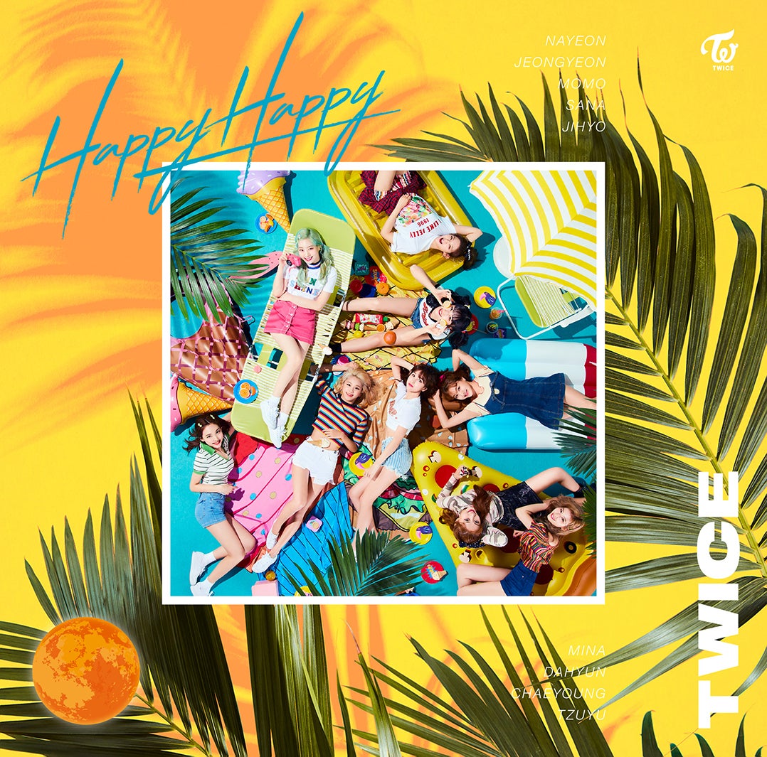 TWICE「HAPPY HAPPY」ONCE JAPAN限定盤（提供写真）