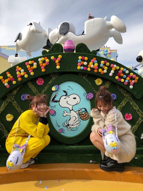 春のUSJ(写真提供:MBS)