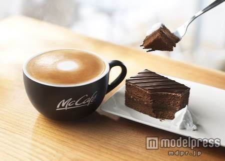 「ティーラテ」「チョコレートケーキ」