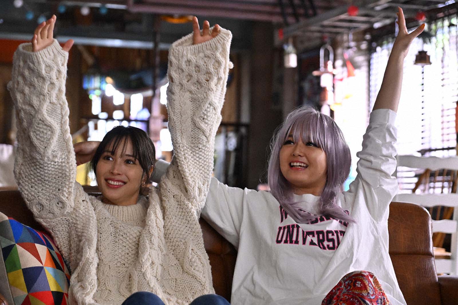 広瀬アリス、箭内夢菜「マイ・セカンド・アオハル」第9話より（C）TBS