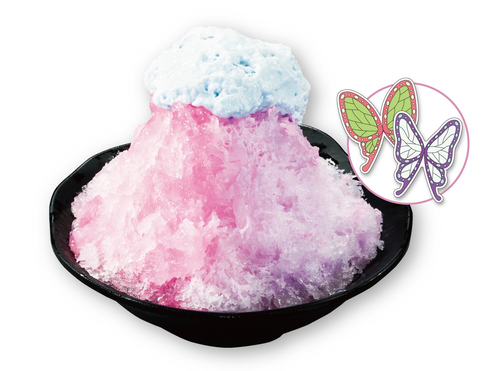 しのぶ＆カナヲのピーチグレープスノー 530 円（C）吾峠呼世晴／集英社・アニプレックス・ufotable