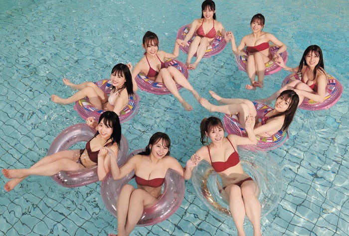 「B.L.T.2022年3月号」TSUTAYA EBISUBASHI購入特典ポストカード【石田優美&加藤夕夏&川上千尋&本郷柚巴&上西怜&安部若菜&貞野遥香&新澤菜央&原かれん(NMB48)】 (東京ニュース通信社刊)