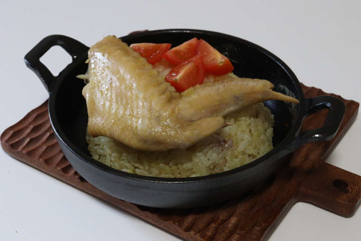 ダイソーのインド風炊き込みご飯ビリヤニの素の作り方3