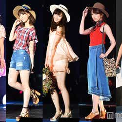 モデルプレス - 乃木坂46白石麻衣・西野七瀬ら5人「ガルアワ」で魅せた!華やかランウェイに歓声<GirlsAward 2016 S/S>