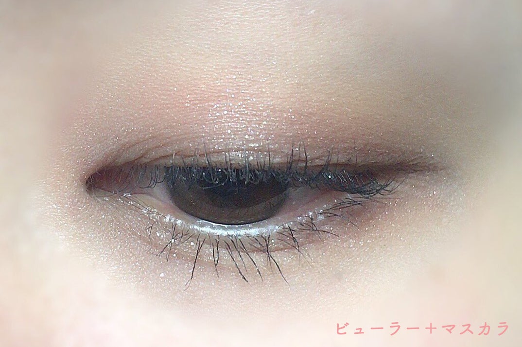 ビューラー＋マスカラ後／@meiku_16hitoe