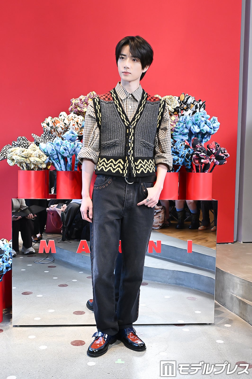 マルニを着こなすBEOMGYU（ボムギュ）（C）モデルプレス