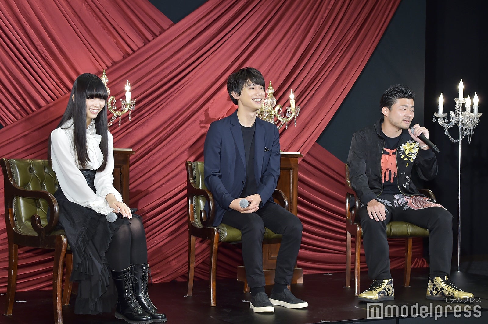 森川葵、吉沢亮、小林勇貴監督（C）モデルプレス