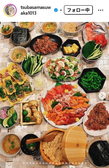 益若つばさInstagramより