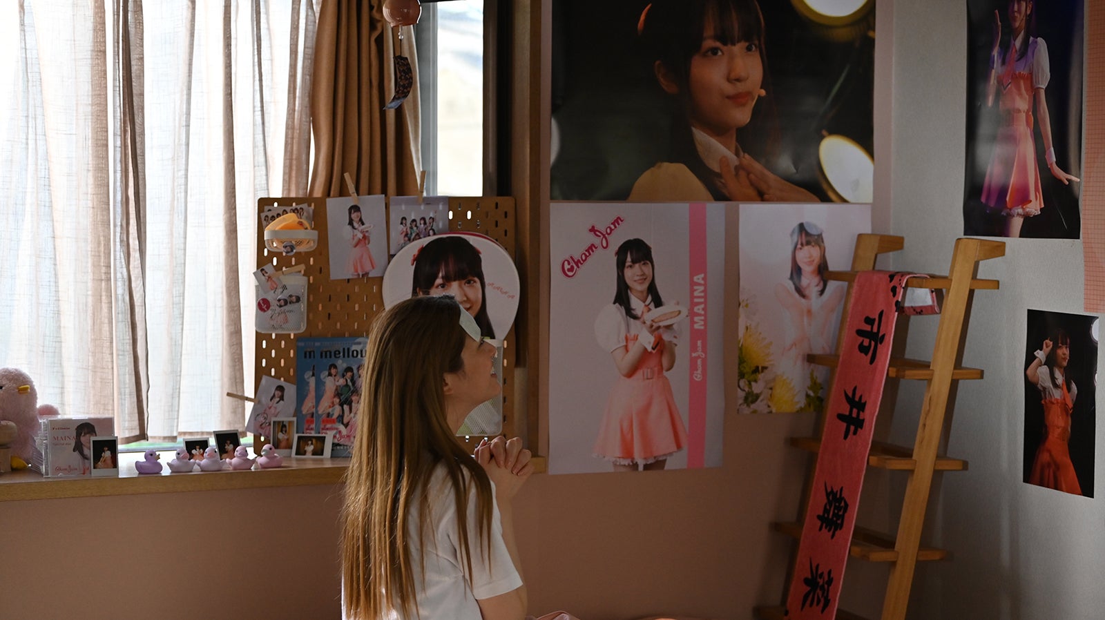 松村沙友理／「推しが武道館いってくれたら死ぬ」第7話より （C）A／T，O・A