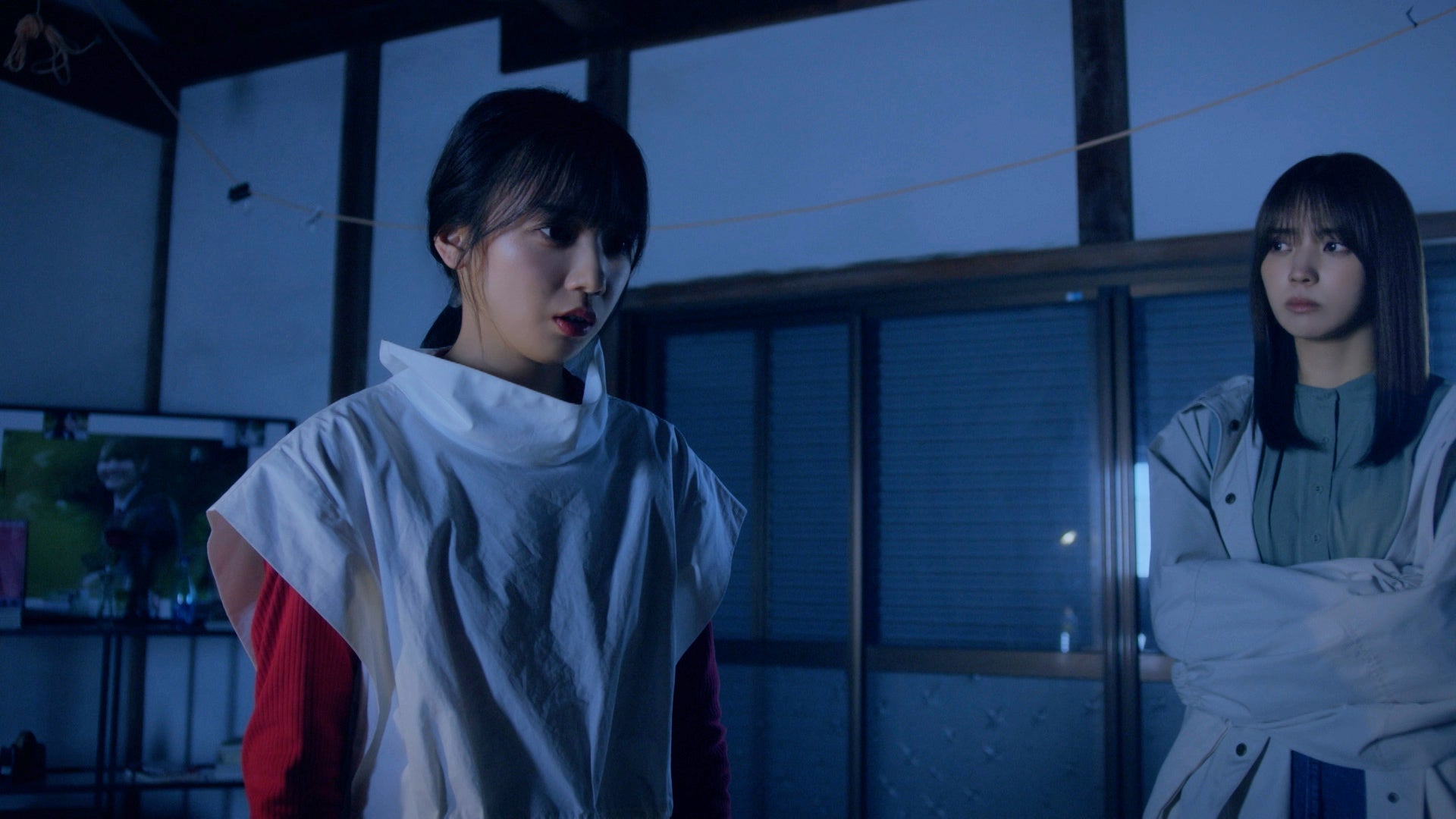 齊藤京子、小林由依「アクトレス」第5話より（C）NTT DOCOMO,INC.