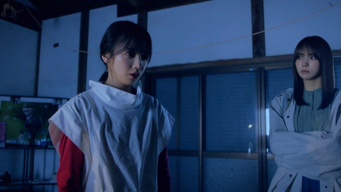 齊藤京子、小林由依「アクトレス」第5話より(C)NTT DOCOMO,INC.