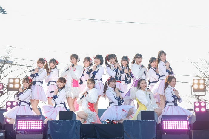 ももいろクローバーZ×NGT48(C)笹森健一
