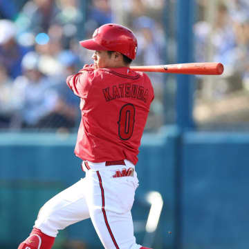 広島・ドラ3勝田 ドラ1平川と“レンナル”コンビ競演3安打 直球対応「自信になったし1球ではじき返せたのはよかった」