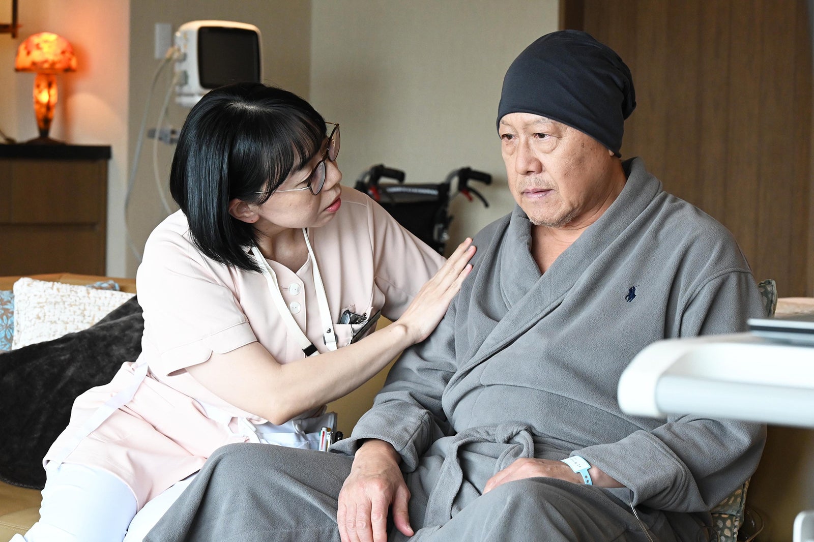 島田桃依、石橋凌「モンスター」第6話（C）カンテレ