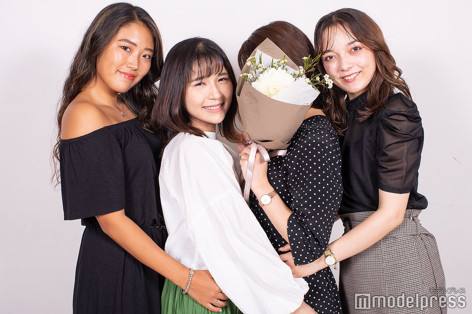 江川真唯さん、堤奈々美さん、あさみさん、ストルトン絵美莉さん／「ソフィアンズコンテスト2021」ファイナリスト（C）モデルプレス