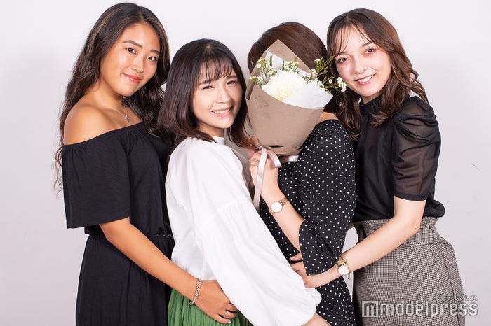 江川真唯さん、堤奈々美さん、あさみさん、ストルトン絵美莉さん/「ソフィアンズコンテスト2021」ファイナリスト(C)モデルプレス