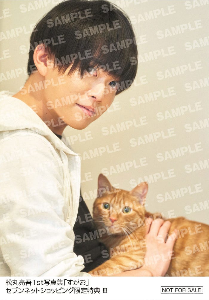 松丸亮吾 1st写真集「すがお」セブンネットショッピング購入者特典生写真/撮影:岡本武志(画像提供:東京ニュース通信社)