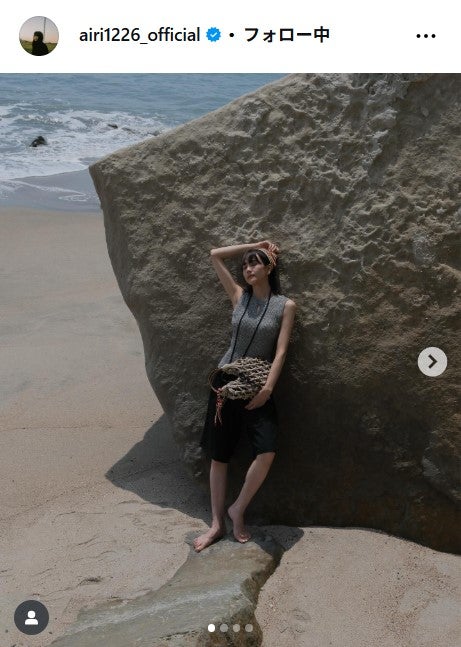 松井愛莉Instagramより