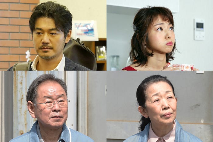 (左上から時計回り)平山浩行、中村静香、梅沢昌代、ベンガル (C)TBS