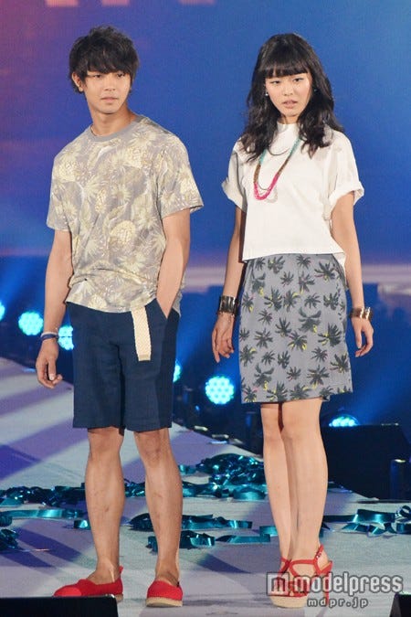 山田ジェームス武、古畑星夏「GirlsAward 2014 SPRING/SUMMER」