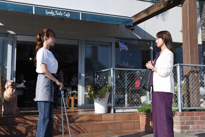 深田恭子、清原果耶「初恋DOGs」第7話(C)TBS