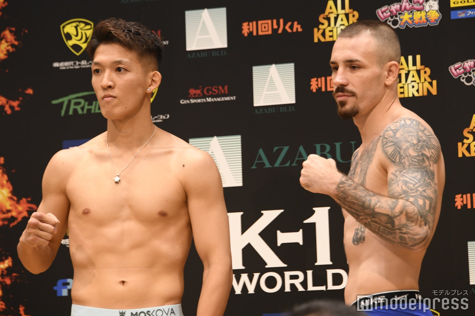 野杁正明、アマンシオ・パラスキフ（C）モデルプレス