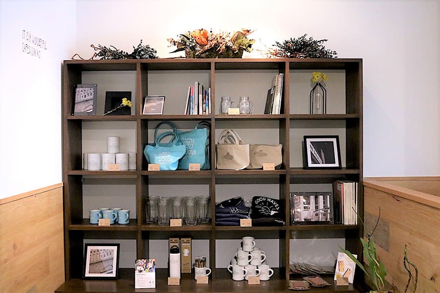 NORTHSHORE CAFÉ ＆ DAINING アクアシティお台場店 グッズコーナー