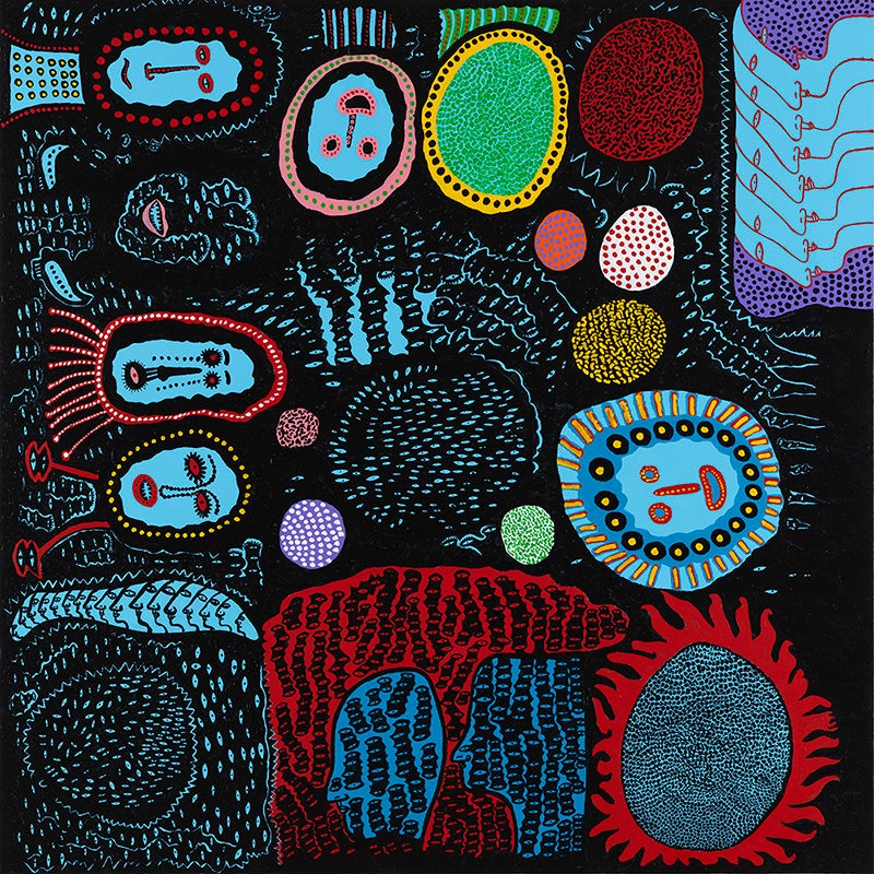 「わが永遠の魂」シリーズより《今日も同じく地球はかくのごとくまわる。》2016年（C）YAYOI KUSAMA