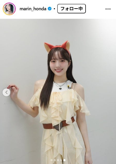 本田真凜Instagramより