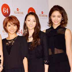 E-girls（左より）Aya、Shizuka、楓