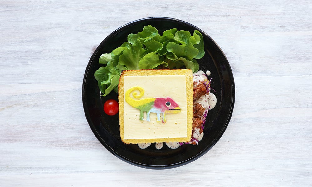 にじいろフレンチトースト ,780（C）2019 by Blueandyellow，LLC Licensed by Cosmo Merchandising