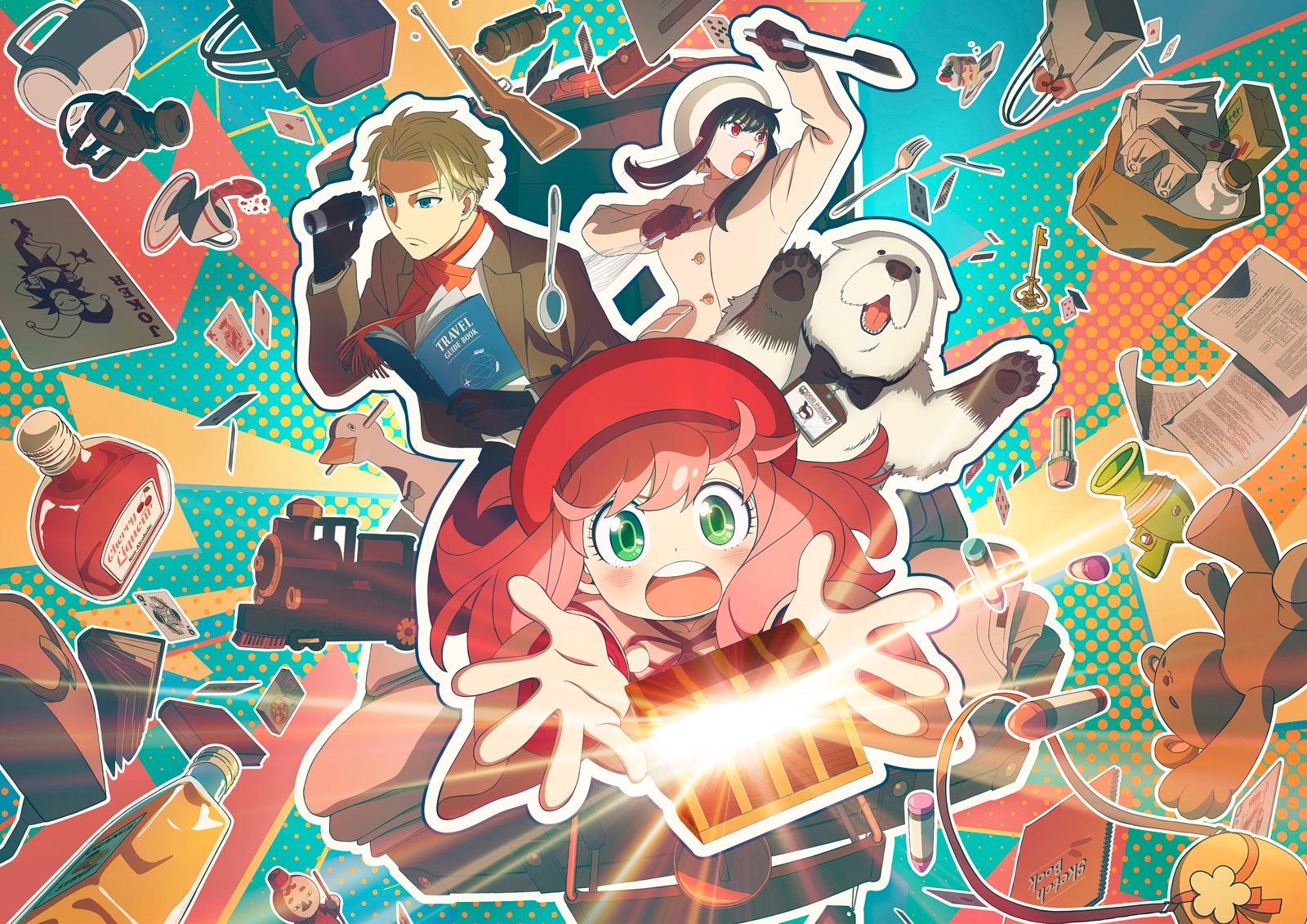 「劇場版 SPY×FAMILY CODE：White」ティザービジュアル（C）2023「劇場版 SPY×FAMILY」製作委員会　（C）遠藤達哉／集英社