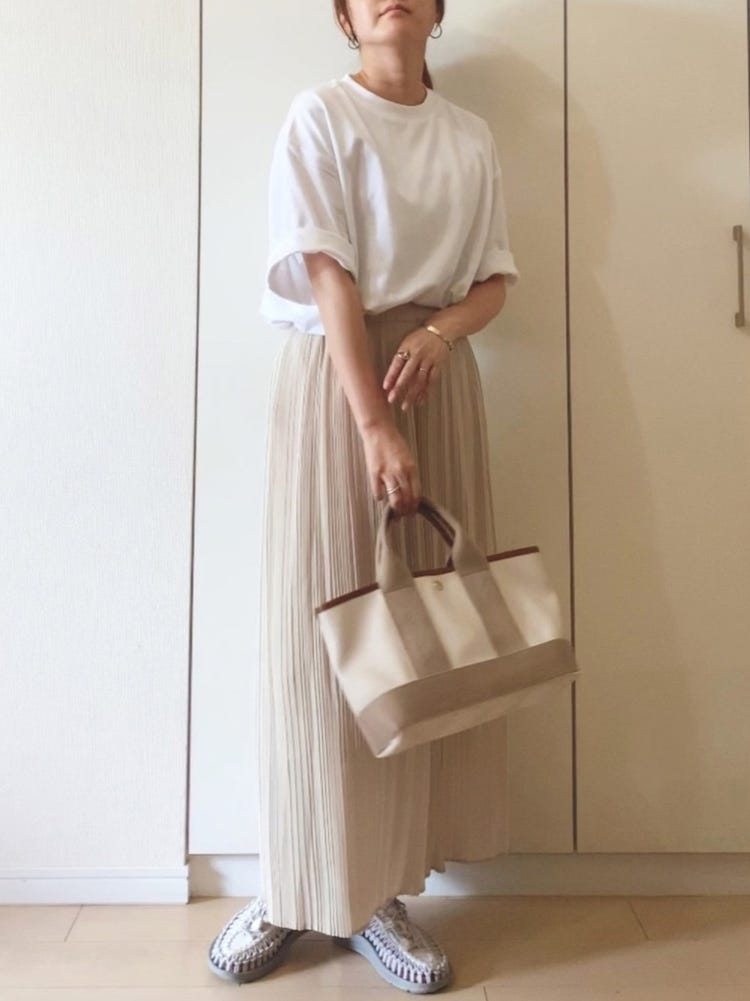 画像7 7 スカートじゃないの 話題のユニクロ スカートパンツ 夏のスタイルアップコーデ4選 モデルプレス 画像7 7 スカートじゃないの 話題のユニクロ スカートパンツ 夏のスタイルアップコーデ4選 モデルプレス