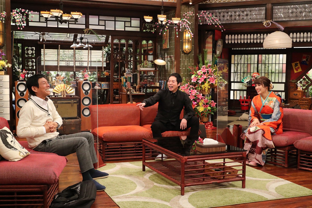 明石家さんま、今田耕司、広瀬アリス（C）カンテレ