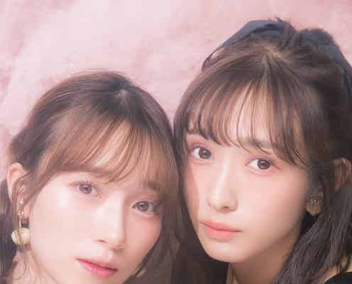櫻坂46渡辺梨加&守屋麗奈、韓国ギャル風メイク・あざとさ全開ガーリーメイクに挑戦