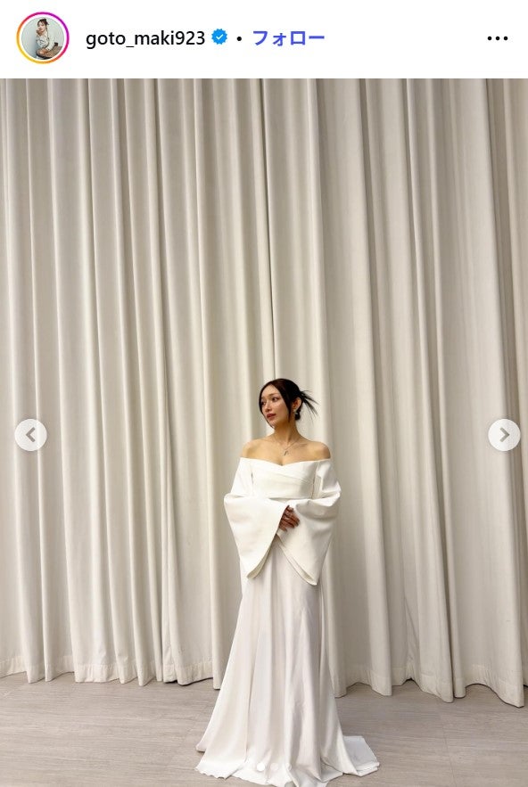 後藤真希Instagramより