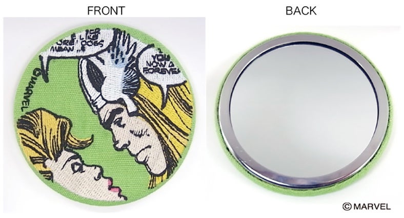 MARVEL／ラウンドミラー（税抜き￥1800）（C）Marvel2015