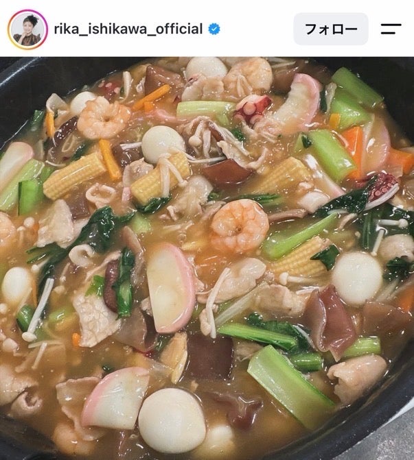 石川梨華Instagramより